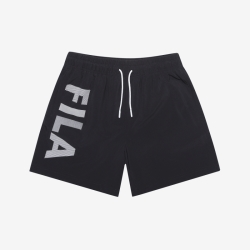 Fila Regular Fit Aqua Time - Miesten Shortsit - Mustat | FI-28435